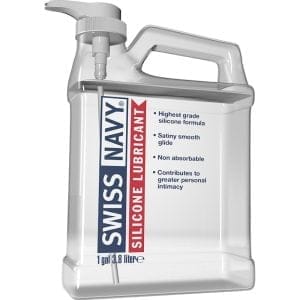 Swiss Navy Silicone Lubricant 1Gal/3.8L 159545 1 Swiss Navy Silicone Lubricant 1gal/3.8L