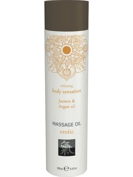 Shiatsu Massage Oil Erotic Jasmin And Argan Oil 100ml