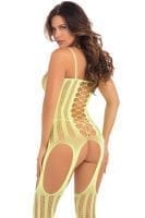 Fake News Bodystocking Yellow