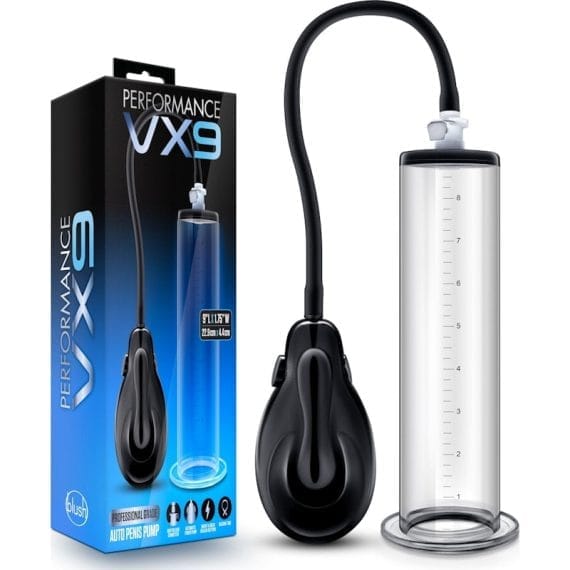 Performance VX9 Auto Penis Pump Clear