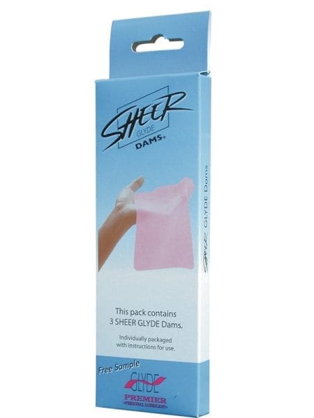 Oral Sheer Dam 3 Pc Pink/Strawberry