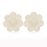 Lace Heart and Flower Nipple Pasties Twin Pk