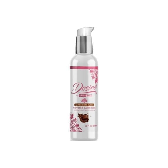Desire Chocolate Kiss Flavoured Lubricant 2Oz/59Ml Desire Chocolate Kiss Flavoured Lubricant 2oz/59ml