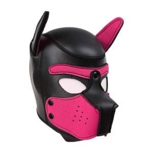 Puppy Play Mask Pink 161232 1 Puppy Play Mask Pink
