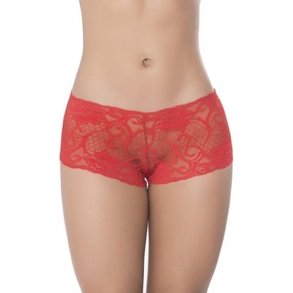 Lace Boyshort Red Lace Boyshort Red