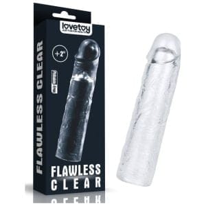 Clear Penis Extender Sleeve Plus 2In 161905 1 Clear Penis Extender Sleeve Plus 2in