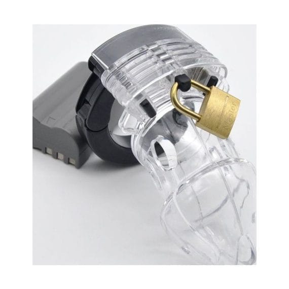 Brutus Alpha Chastity Cage Clear Brutus Alpha Chastity Cage Clear