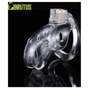 Brutus Shark Chastity Cage Clear 161964 1 Brutus Shark Chastity Cage Clear