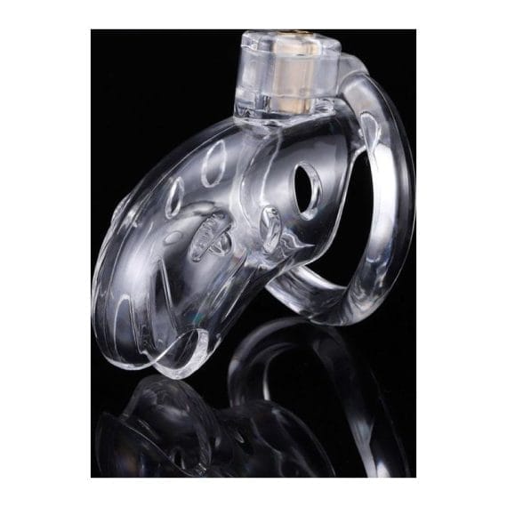 Brutus Shark Chastity Cage Clear Brutus Shark Chastity Cage Clear