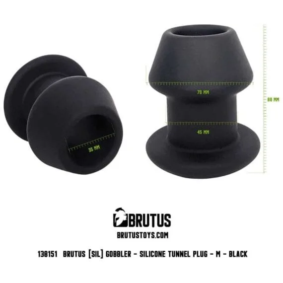 Brutus Gobbler Silicone Tunnel Plug M
