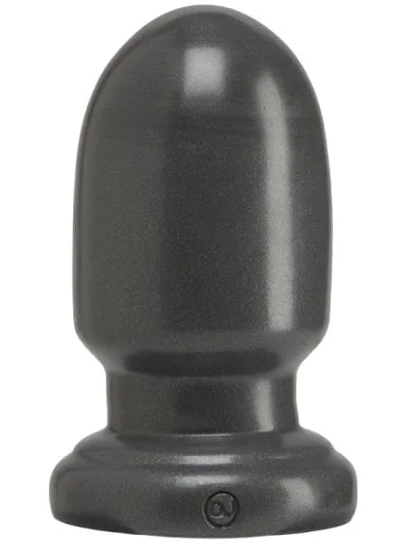 Shell Shock Small Anal Plug Gun Metal
