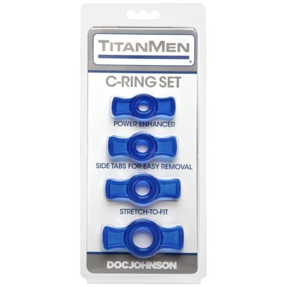Cock Ring Set Blue