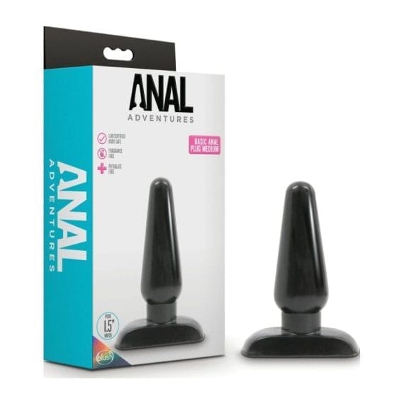 Anal Adventures Basic Anal Plug Medium