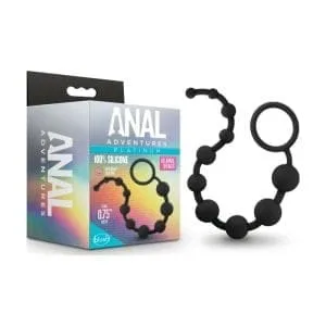 Anal Adventures Platinum Silicone 10 Anal Beads 162214 1 Anal Adventures Platinum Silicone 10 Anal Beads