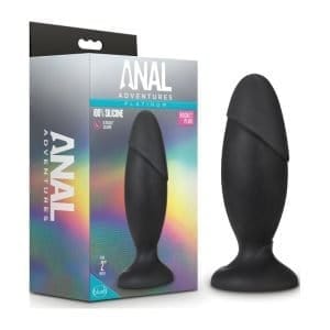 Anal Adventures Platinum Silicone Rocket Plug 162220 1 Anal Adventures Platinum Silicone Rocket Plug