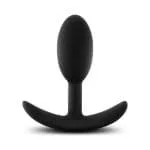 Anal Adventures Platinum Silicone Vibra Slim Plug Small