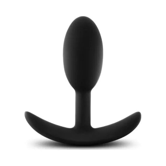 Anal Adventures Platinum Silicone Vibra Slim Plug Small Anal Adventures Platinum Silicone Vibra Slim Plug Small