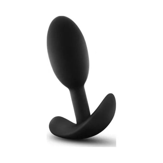 Anal Adventures Platinum Silicone Vibra Slim Plug Small Anal Adventures Platinum Silicone Vibra Slim Plug Small