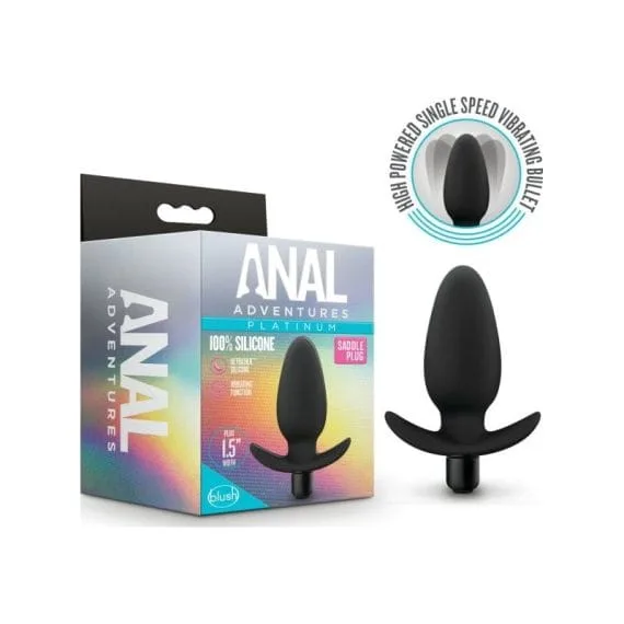Anal Adventures Platinum Silicone Saddle Plug Anal Adventures Platinum Silicone Saddle Plug
