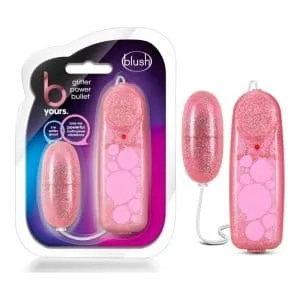 B Yours Glitter Power Bullet Pink 162233 1 B Yours Glitter Power Bullet Pink