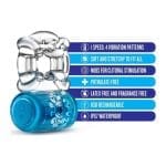 Play with Me Pleaser Rechargeable C Ring Blue