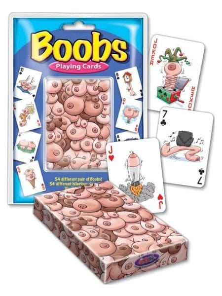 Boobs Playing Cards