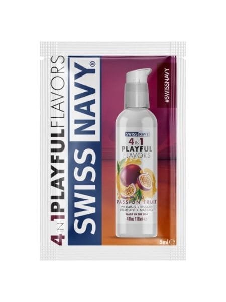 Swiss Navy Wild Passion Fruit Lube 5ml Sachets (100 Pk)