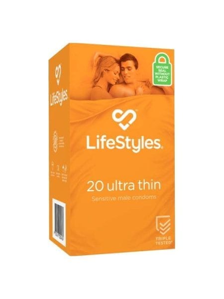 LifeStyles Ultra Thin Condoms 20