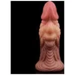 Nature Cock 7in Dual Layer Huge ALIEN Silicone Butt Plug Dildo