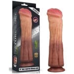 Nature Cock 12in Dual Layer Huge ALIEN Silicone Dildo