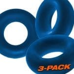 Fat Willy 3 Pc Jumbo Cockrings Space Blue