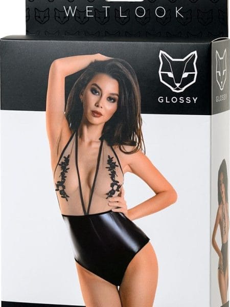 Glossy Wetlook Bodysuit Kiara