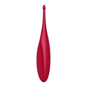Satisfyer Twirling Fun Tip Stimulator Poppy Red 162819 1 Satisfyer Twirling Fun Tip Stimulator Poppy Red