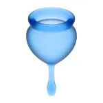 Feel Good Menstrual Cup  Dark Blue 2pcs