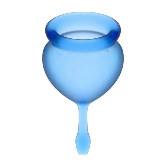 Feel Good Menstrual Cup  Dark Blue 2pcs