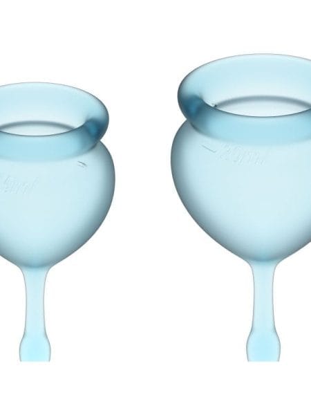 Feel Good Menstrual Cup  Light Blue 2pcs