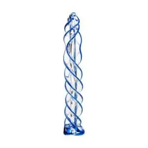 Sexus Glass Dildo Blue Helix 18.7Cm 162841 1 Sexus Glass Dildo Blue Helix 18.7cm