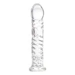 Sexus Glass Dildo Clear 16cm