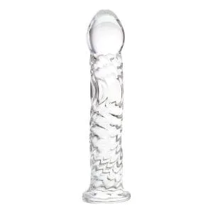 Sexus Glass Dildo Clear 16Cm 162861 1 Sexus Glass Dildo Clear 16cm
