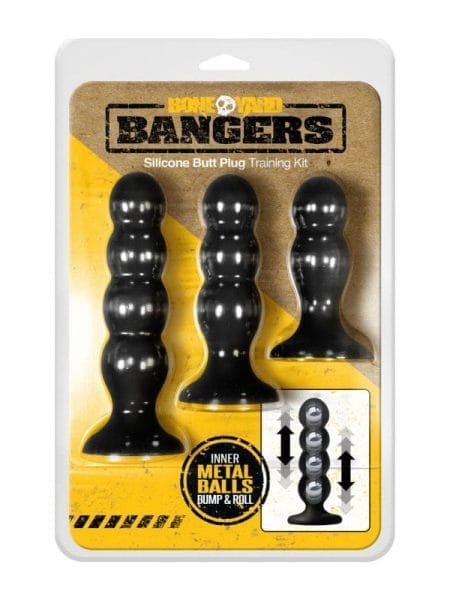 Bangers Silicone Ass Training Kit 3 Pc