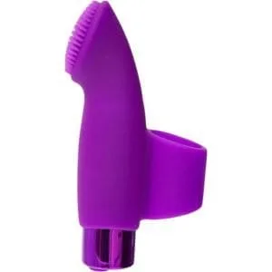 Naughty Nubbies Finger Vibe W Mini Powerbullet Purple 163407 1 Naughty Nubbies Finger Vibe w Mini Powerbullet Purple