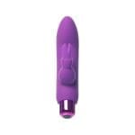 Alices Bunny Rechargeable Bullet w Rabbit Sleeve Purple