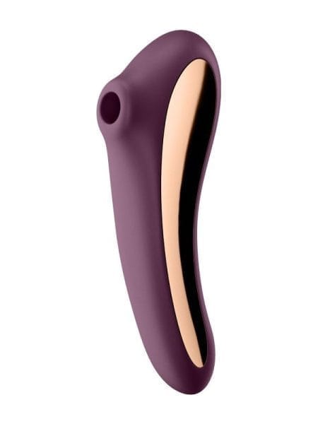 Satisfyer Dual Kiss Wine Red