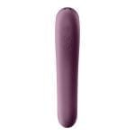 Satisfyer Dual Kiss Wine Red