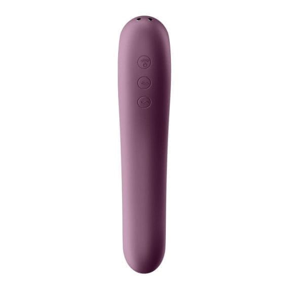 Satisfyer Dual Kiss Wine Red Satisfyer Dual Kiss Wine Red
