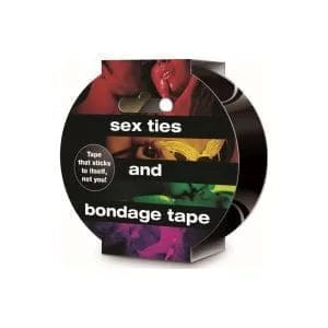 Sex, Ties And Bondage Tape Black 163486 1 Sex, Ties and Bondage Tape Black
