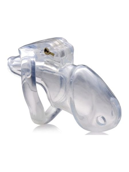 Clear Captor Chastity Cage Medium