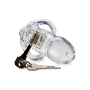 Clear Captor Chastity Cage Small 163578 1 Clear Captor Chastity Cage Small