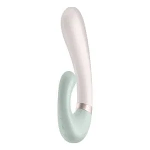 Satisfyer Heat Wave Connect App Warming Rabbit Vibrator Mint 163615 1 Satisfyer Heat Wave Connect App Warming Rabbit Vibrator Mint