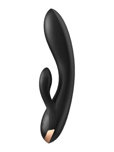 Satisfyer Double Flex App Rabbit Vibrator Black